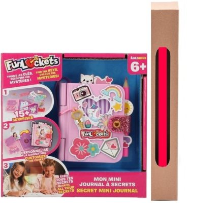 Παιχνιδολαμπάδα Funlockets Mini Μυστικό Ημερολόγιο (KD022250)