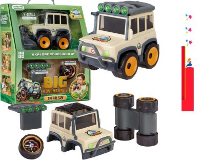 Παιχνιδολαμπάδα Little Tikes Σετ με Αυτοκίνητο Stem Safari Suv (662140)