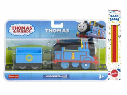 Παιχνιδολαμπάδα Fisher-Price Τόμας το Τρενάκι - Thomas Μηχανοκίνητο Τρένο με Βαγόνι (HHD44)