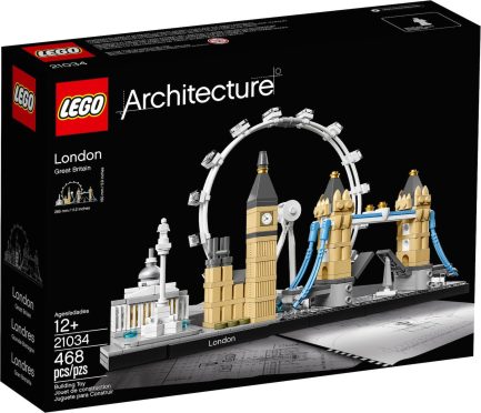 LEGO® Architecture London: Λονδίνο (21034) 468τμχ & Δώρο Λαμπάδα