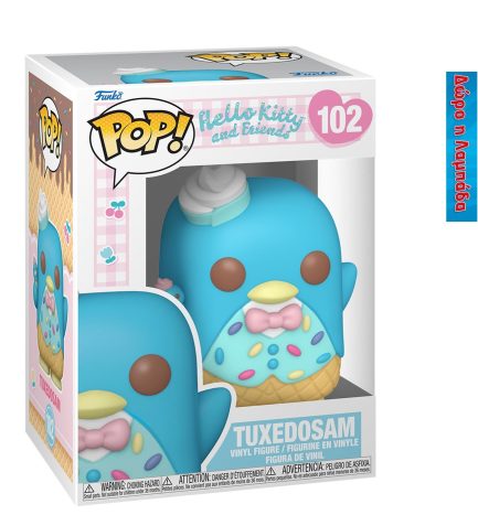 Funko Pop! Sanrio: Hello Kitty and Friends - TuxedoSam (Ice Cream) #102 Vinyl Figure & Δώρο Λαμπάδα