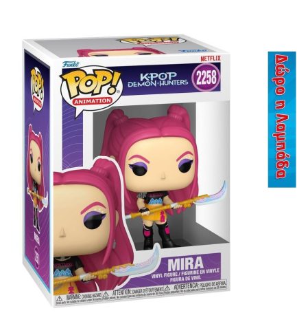 Funko Pop! Animation: K-pop Demon Hunters - Mira #2258 Vinyl Figure  & Δώρο Λαμπάδα