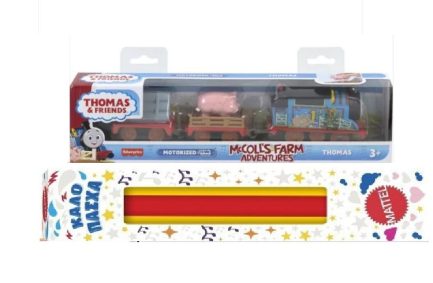 Παιχνιδολαμπάδα Fisher Price Thomas & Friends™ Μηχανοκίνητα Τρένα Φάρμας: Thomas Με 2 Βαγόνια, Ζωάκι Και Αξεσουάρ (HHN48/HHN47)