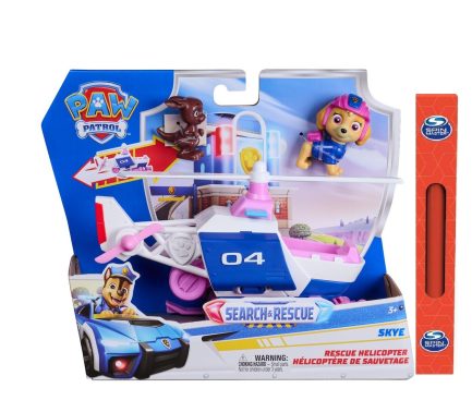 Παιχνιδολαμπάδα Spin Master Paw Patrol: Search & Rescue - Skye Rescue Helicopter Vehicle Playset (20155160)