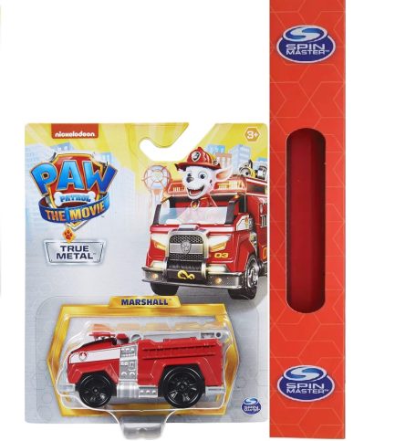 Παιχνιδολαμπάδα Spin Master Paw Patrol The Movie: True Metal Marshall Vehicle Μεταλλική Μινιατούρα 1:55 (6061570/20131195)