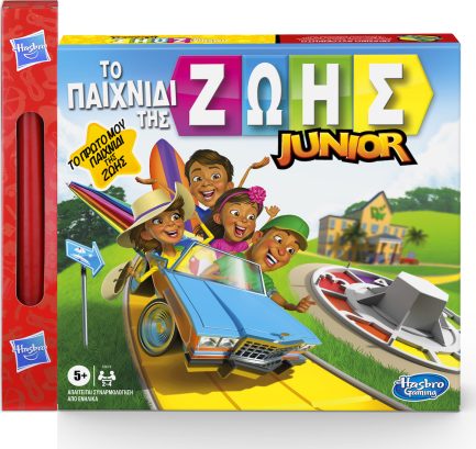 Παιχνιδολαμπάδα Επιτραπέζιο Game of Life Junior για 5+ Ετών Hasbro E6678