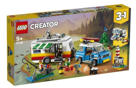 LEGO® Creator 3-in-1: Caravan Family Holiday Οικογενειακές Διακοπές με Τροχόσπιτο (31108) & Δώρο Λαμπάδα
