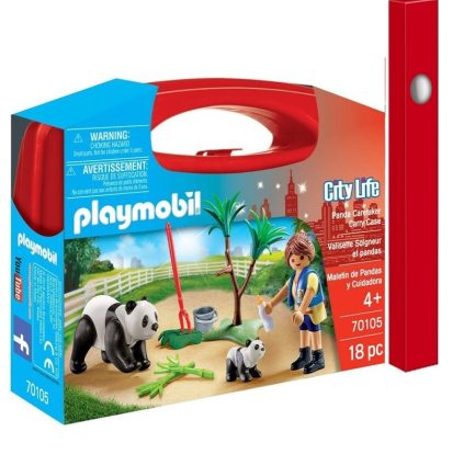 Παιχνιδολαμπάδα Playmobil Βαλιτσάκι City Life Φροντίζοντας τα Πάντα για 4-10 ετών (70105)