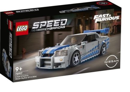 LEGO® Speed Champions: 2 Fast 2 Furious Nissan Skyline GT-R (R34) (76917) & Δώρο Λαμπάδα