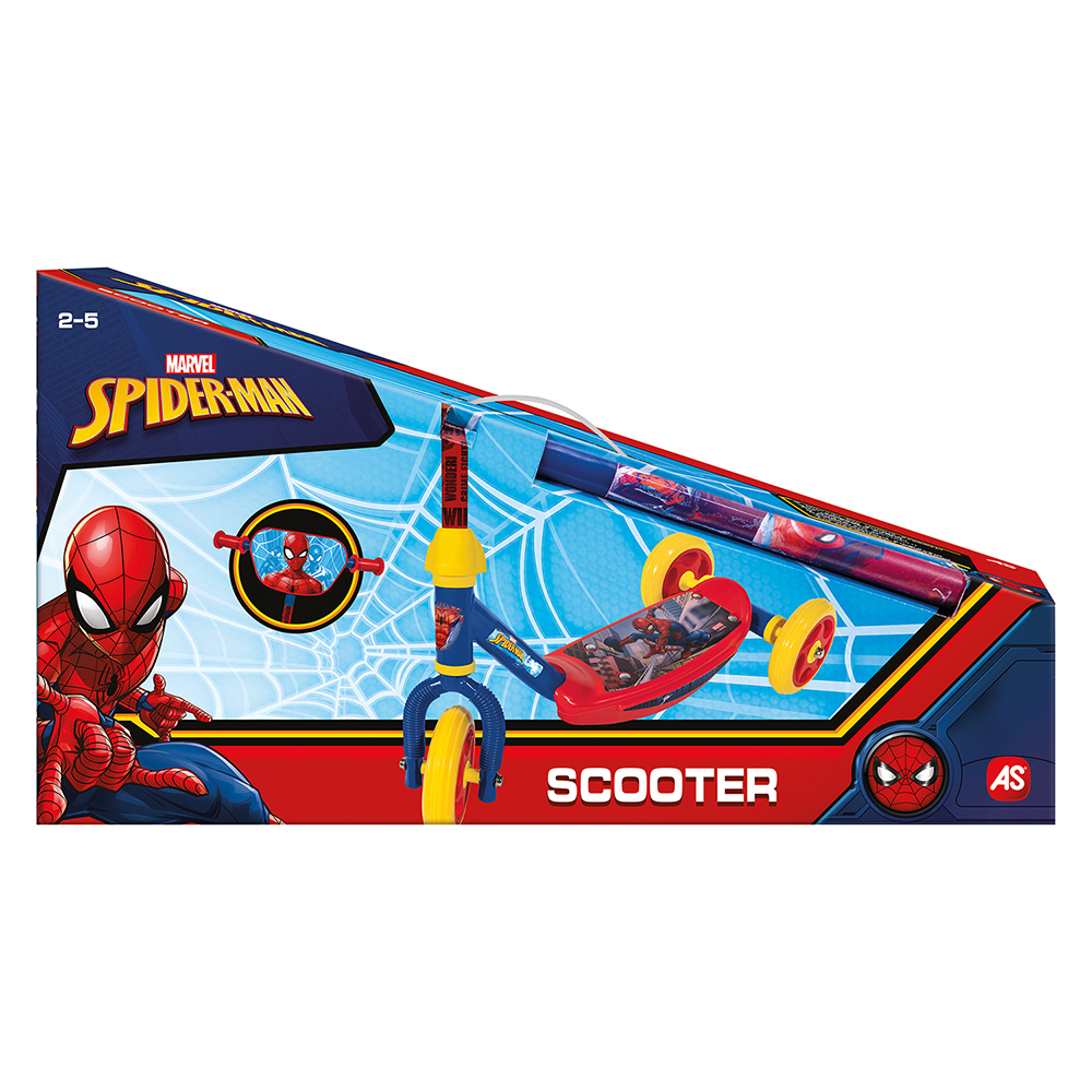 Παιχνιδολαμπάδα AS Παιδικό Scooter Marvel Spiderman Για 2-5 Χρονών (5004-50248)