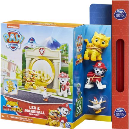 Παιχνιδολαμπάδα Spin Master Paw Patrol: Cat Pack - Leo & Marshall Rescue Set (20139272)