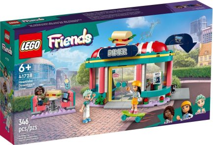 Lego Friends Heartlake Downtown Diner για 6+ ετών (41728) & Δώρο Λαμπάδα