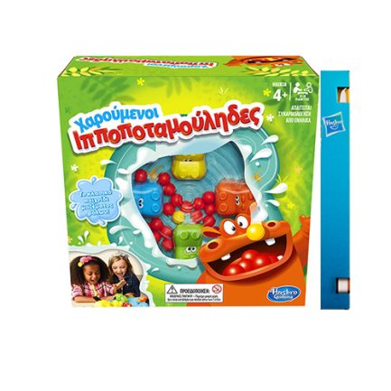 Παιχνιδολαμπάδα Hasbro Επιτραπέζιο Παιχνίδι Χαρούμενοι Ιπποποταμούληδες για 2-4 Παίκτες 4+ Ετών (98936)