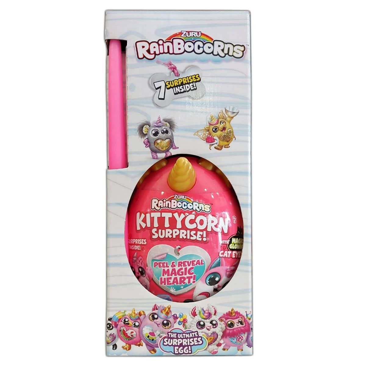 Zuru Λαμπάδα Rainbocorns Αυγό Rainbocorns Kittycorn Sparkle series 5 (11809259L)