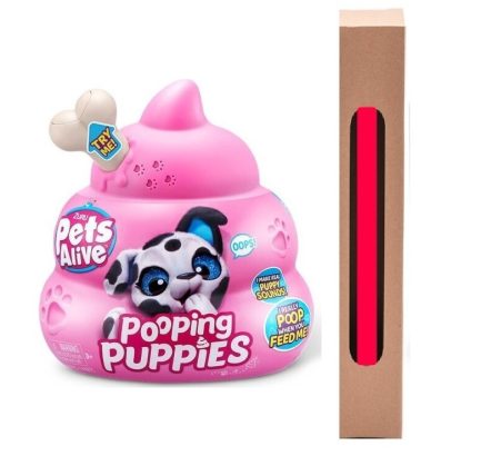 Zuru Λούτρινο Σκυλάκι (Διάφορα Σχέδια) 1τμχ (11809542)& Δώρο Λαμπάδα