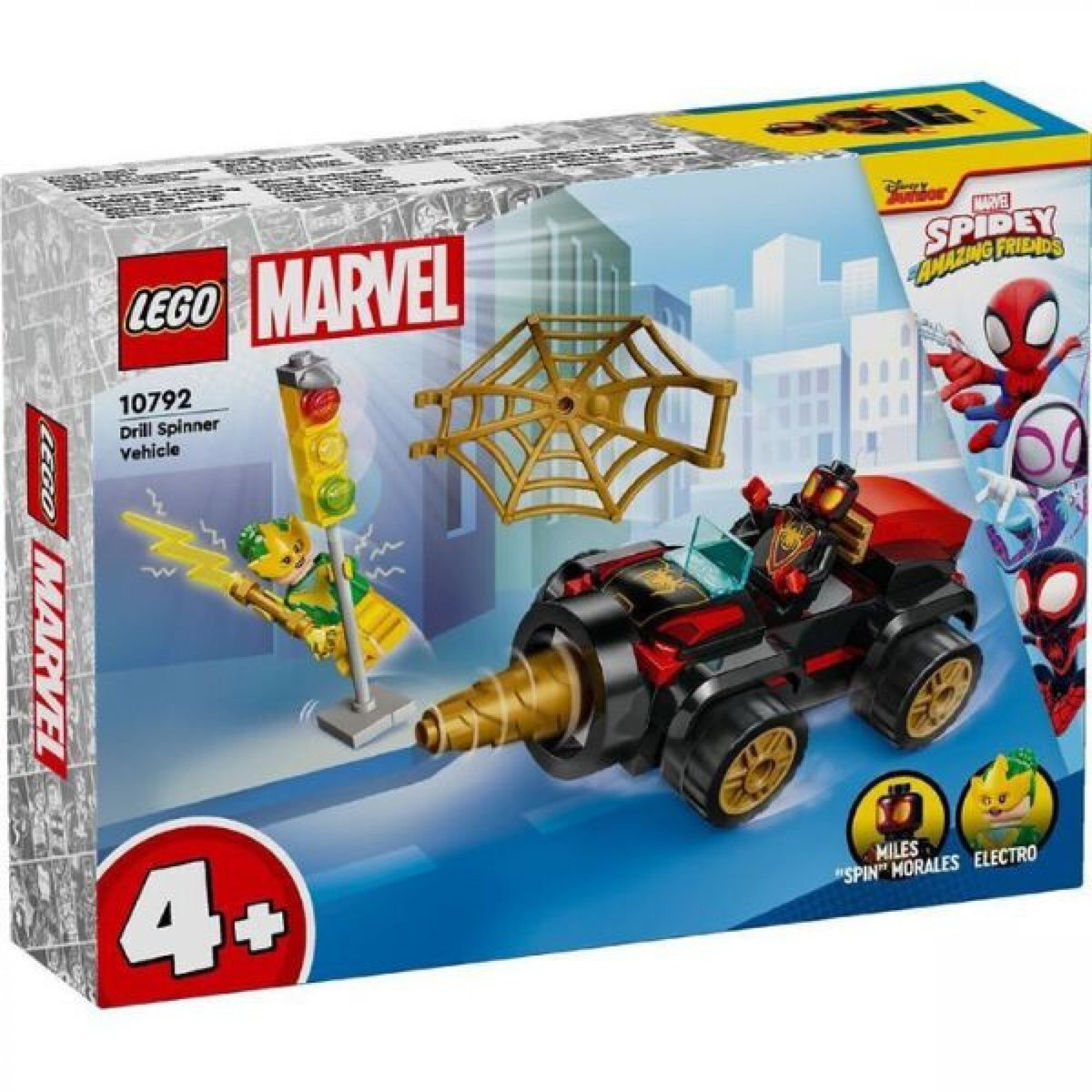 LEGO Marvel Spidey Drill Spinning Vehicle για 4+ Ετών 84τμχ (10792)