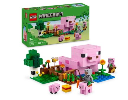 LEGO® Minecraft®: The Baby Pig House (21268) & Δώρο Λαμπάδα