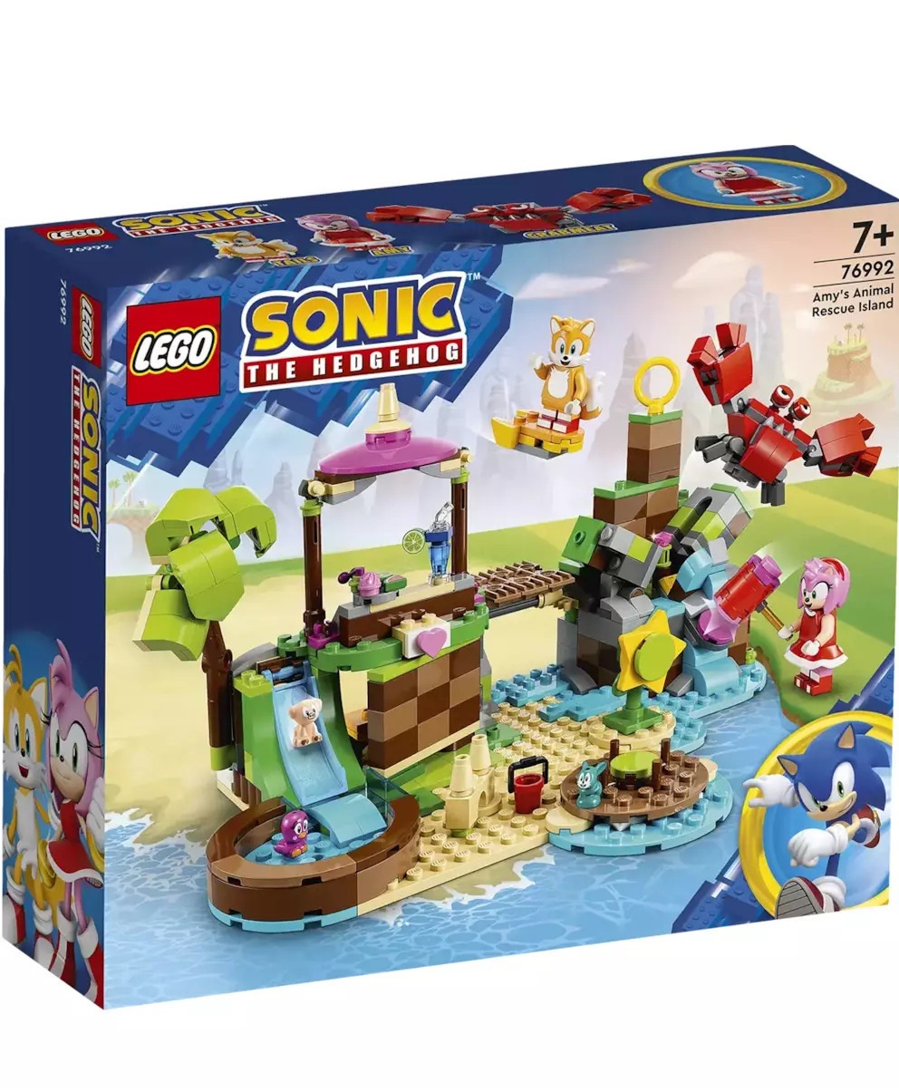 LEGO Sonic The Hedgehog Amy's Animal Rescue Island (76992) & Δώρο Λαμπάδα