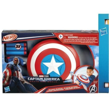 Παιχνιδολαμπάδα Hasbro Captain America: Brave New World - Skyshot Blaster Role Play (F9302)