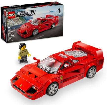 LEGO® Speed Champions: Ferrari F40 Supercar (76934) & Δώρο Λαμπάδα