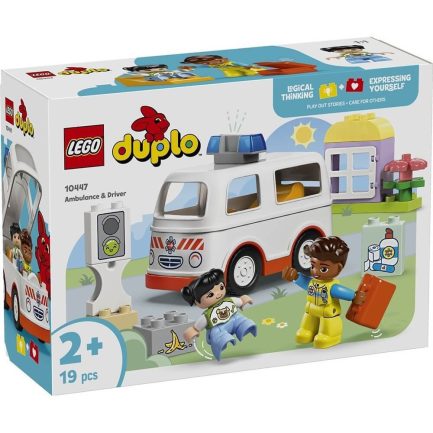 LEGO® DUPLO®: Ambulance & Driver (10447) & Δώρο Λαμπάδα