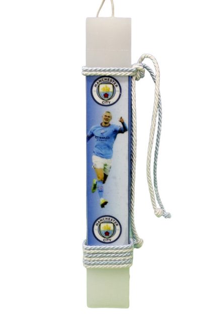 Πασχαλινή λαμπάδα Ποδόσφαιρο Mpape 25 x 4 x 2 cm (25Ε002)