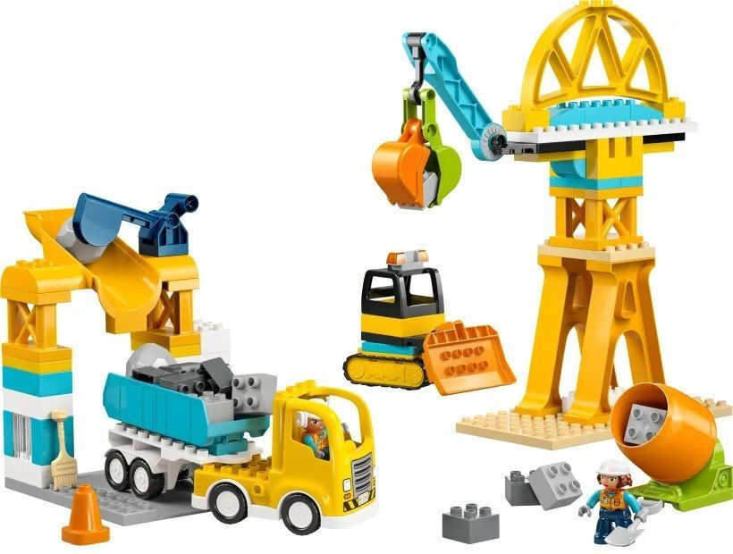 LEGO® DUPLO® Town: 3 in 1 Construction Site and Vehicles (10476) - Image 3