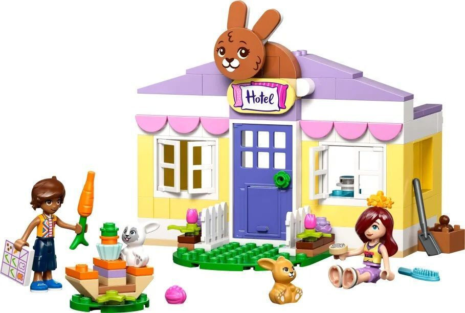 LEGO Friends Heartlake City Bunny Hotel για 5+ Ετών 161τμχ (42679) & Δώρο Λαμπάδα - Image 2