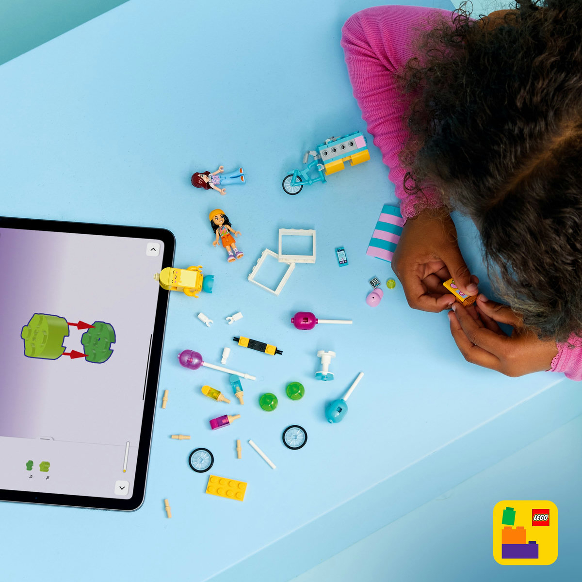 LEGO Friends Ice Cream & Balloon Stand για 6+ Ετών 107τμχ (42692) - Image 3