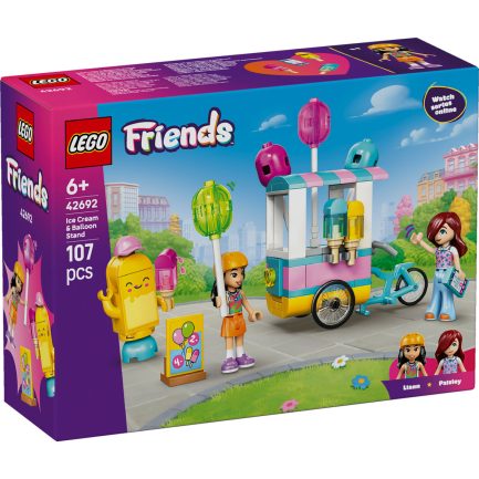 LEGO Friends Ice Cream & Balloon Stand για 6+ Ετών 107τμχ (42692)