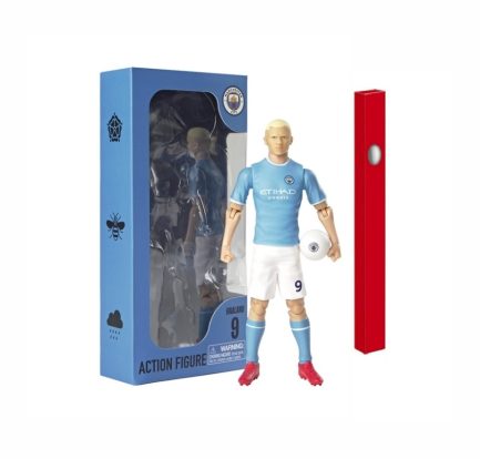 Παιχνιδολαμπάδα Banbo Toys: Manchester City Soccer - Erling Haaland Action Figure (20cm) (83323)