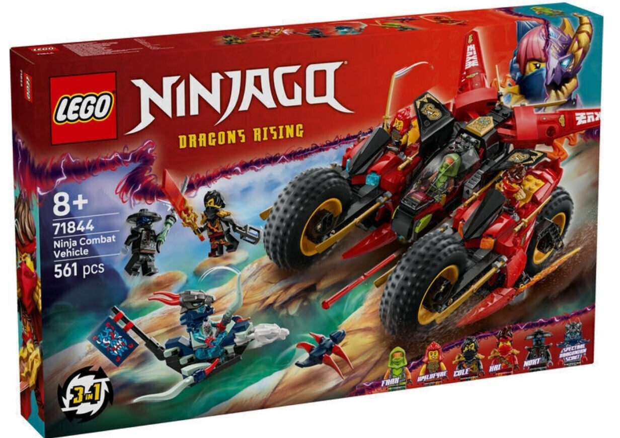 LEGO® NINJAGO®: Μαχητικό Όχημα Νίντζα (71844) & Δώρο Λαμπάδα