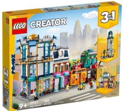 LEGO®Creator 3-in-1: Main Street - Εμπορική Οδός (31141) & Δώρο Λαμπάδα