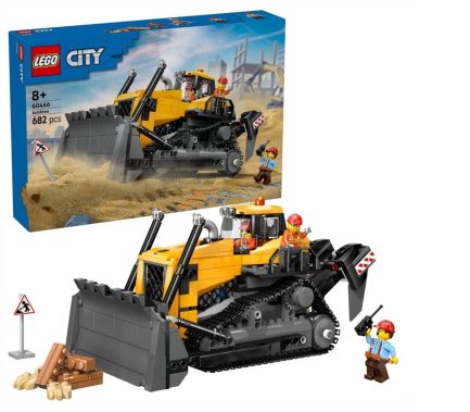LEGO® City: Yellow Bulldozer (60466) & Δώρο Λαμπάδα