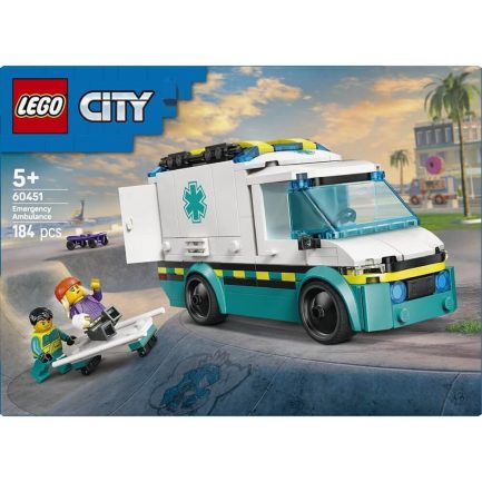 LEGO® City: Emergency Ambulance (60451) & Δώρο Λαμπάδα