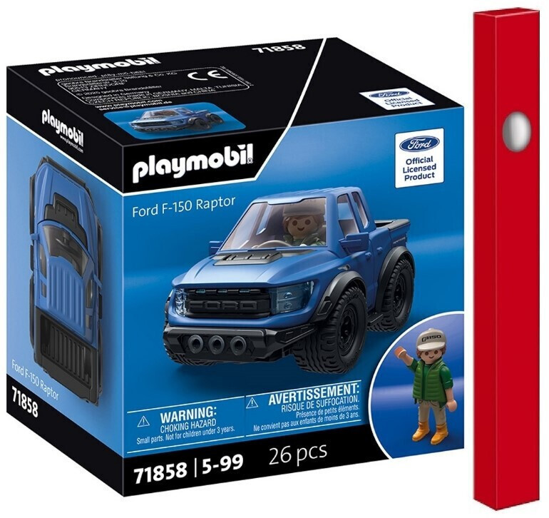 Παιχνιδολαμπάδα Playmobil Ford F150 Raptor για 5-99 ετών (71858)