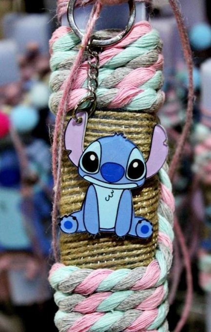 Πασχαλινή Λαμπάδα Γαλάζιο Τερατάκι μπρελοκ Ύψος 25 (24Δ051)