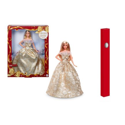 Παιχνιδολαμπάδα Barbie Holiday 2025 Ξανθιά Συλλεκτική Κούκλα για 6+ Ετών (JBH95)