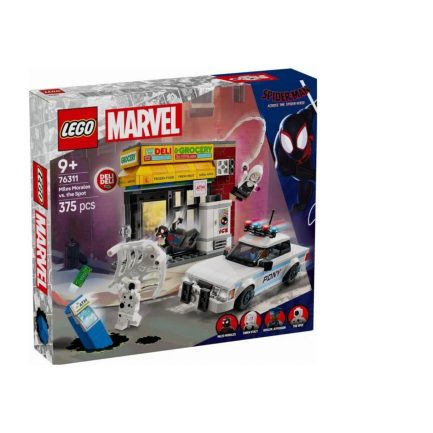 LEGO Marvel Super Heroes Spider-Verse: Mile Morales vs The Spot για 9+ Ετών 375τμχ (76311) & Δώρο Λαμπάδα