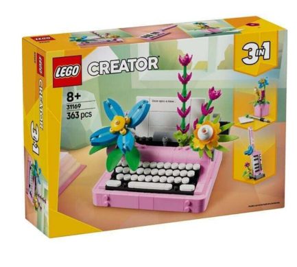 LEGO® Creator: Typewriter with Flowers (31169)& Δώρο Λαμπάδα