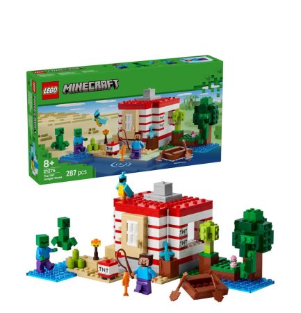 LEGO® Minecraft®: The TNT Jungle House (21275) & Δώρο Λαμπάδα
