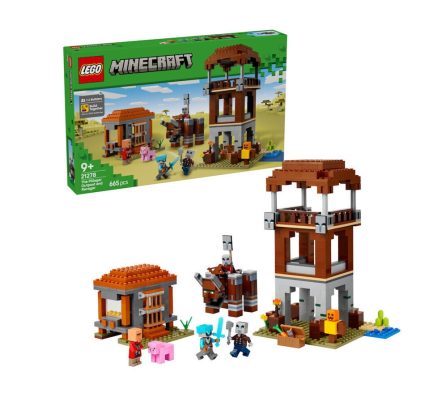 LEGO® Minecraft®: The Pillager Outpost and Ravager (21278)& Δώρο Λαμπάδα