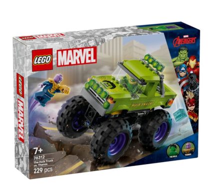 LEGO® Marvel: Το Φορτηγό του Χαλκ εναντίον Θάνος (76312) & Δώρο Λαμπάδα