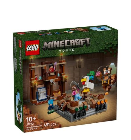 LEGO®Minecraft Woodland Mansion Fighting Ring για 10+ Ετών 491τμχ (21272) & Δώρο Λαμπάδα