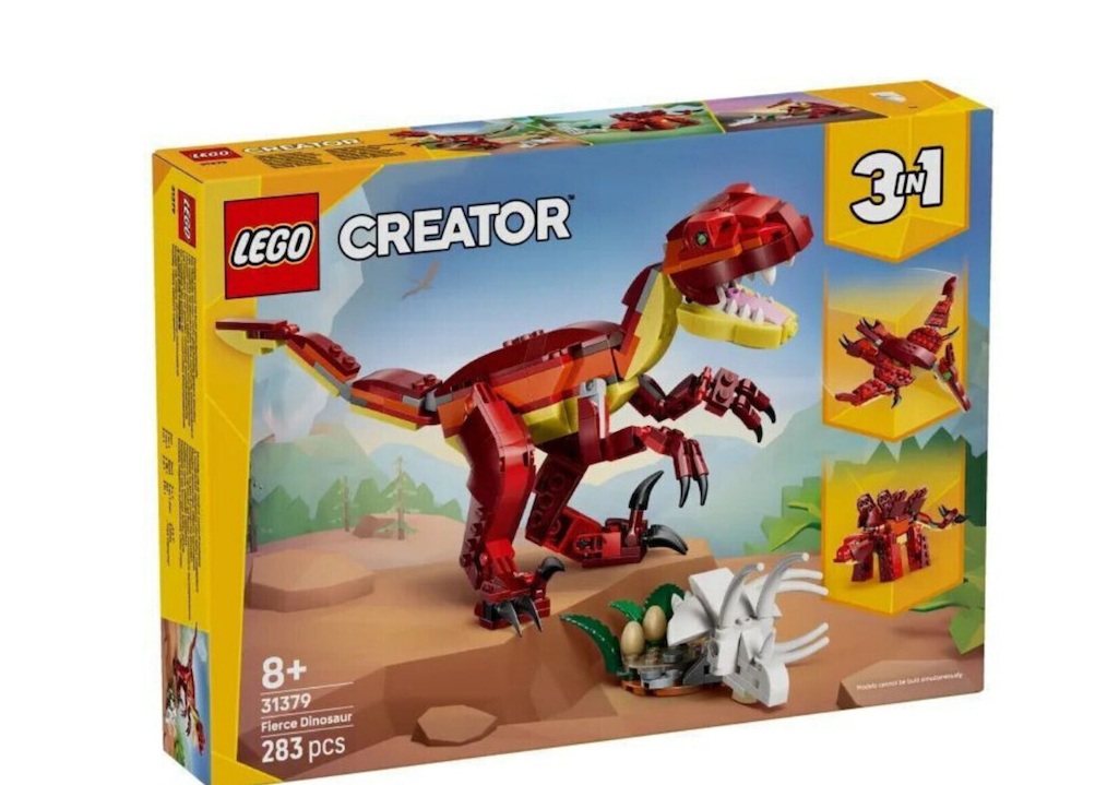 LEGO® Creator: Άγριος Δεινόσαυρος (31379) & Δώρο Λαμπάδα