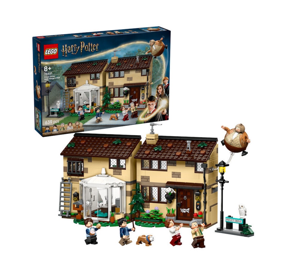 LEGO® Harry Potter™: Privet Drive: Aunt Marge’s Visit (76451) & Δώρο Λαμπάδα
