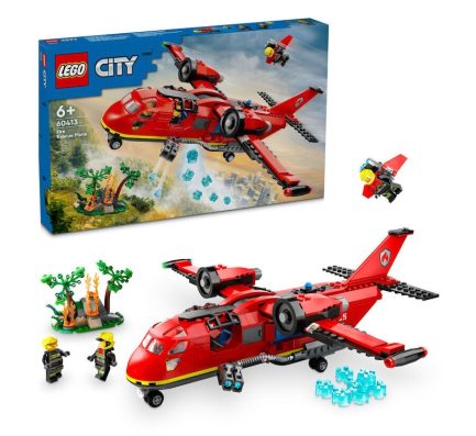 LEGO®City Fire Rescue Plane για 6+ ετών (60413) & Δώρο Λαμπάδα