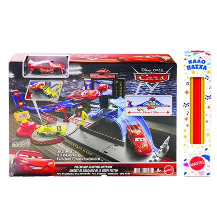 Παιχνιδολαμπάδα  Mattel Disney: Cars - Piston Cup Stunting Speedway (JHL42)