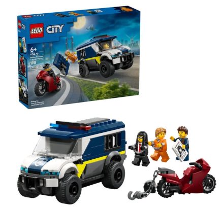 LEGO® City Police Prisoner Transport Van (60479) & Δώρο Λαμπάδα