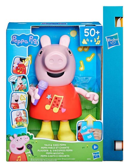 Παιχνιδολαμπάδα Hasbro: Peppa Pig - Talk & Sing Peppa (Greek Language) (G0518)